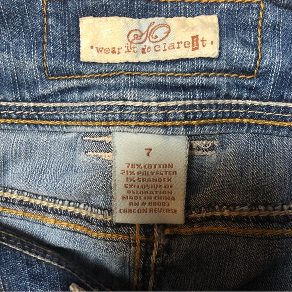 Y2K Wide Belt Button Mini Denim Skirt! - Picture 6 of 6